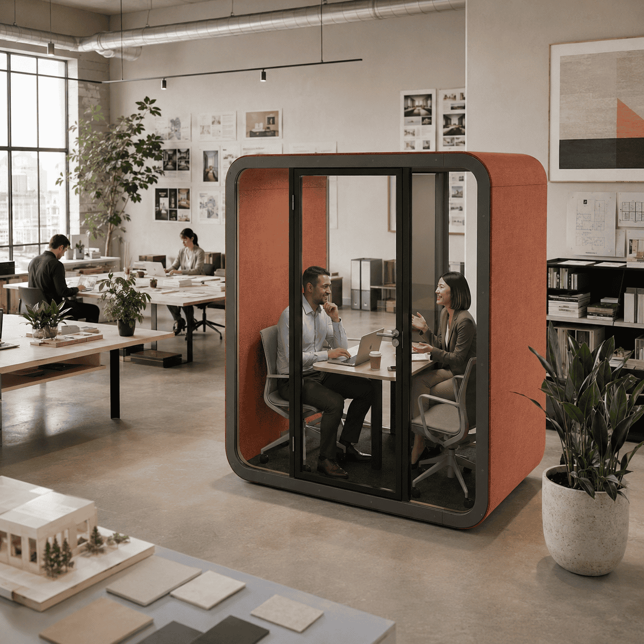 Aura L ofis yerleşimi